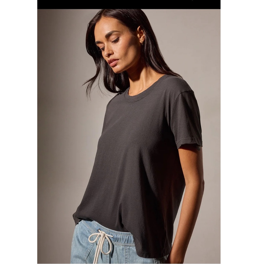 James Perse Little Boy Tee Shirt In Carbon. — image 4 of 5